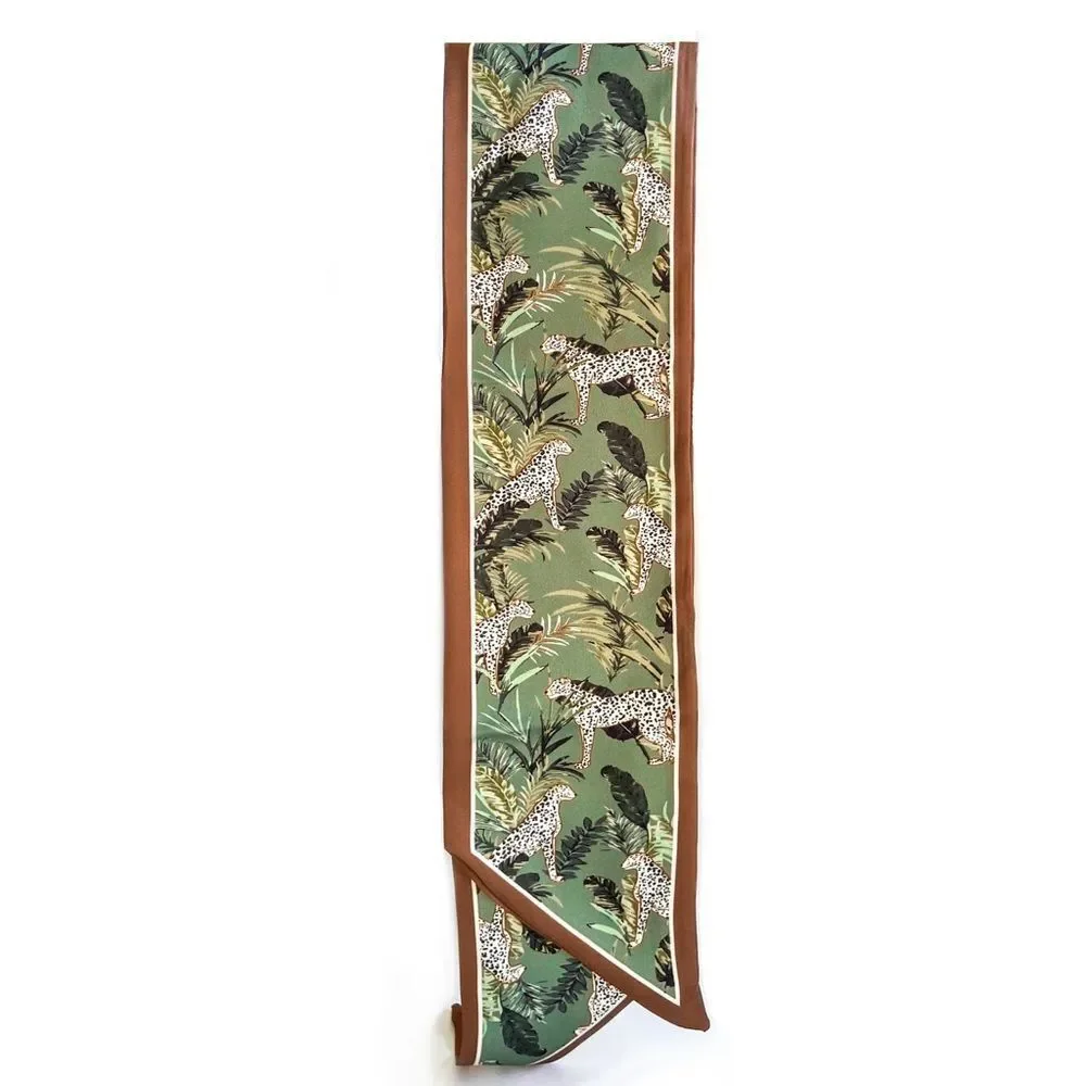 Leopard Print Scarf #2179